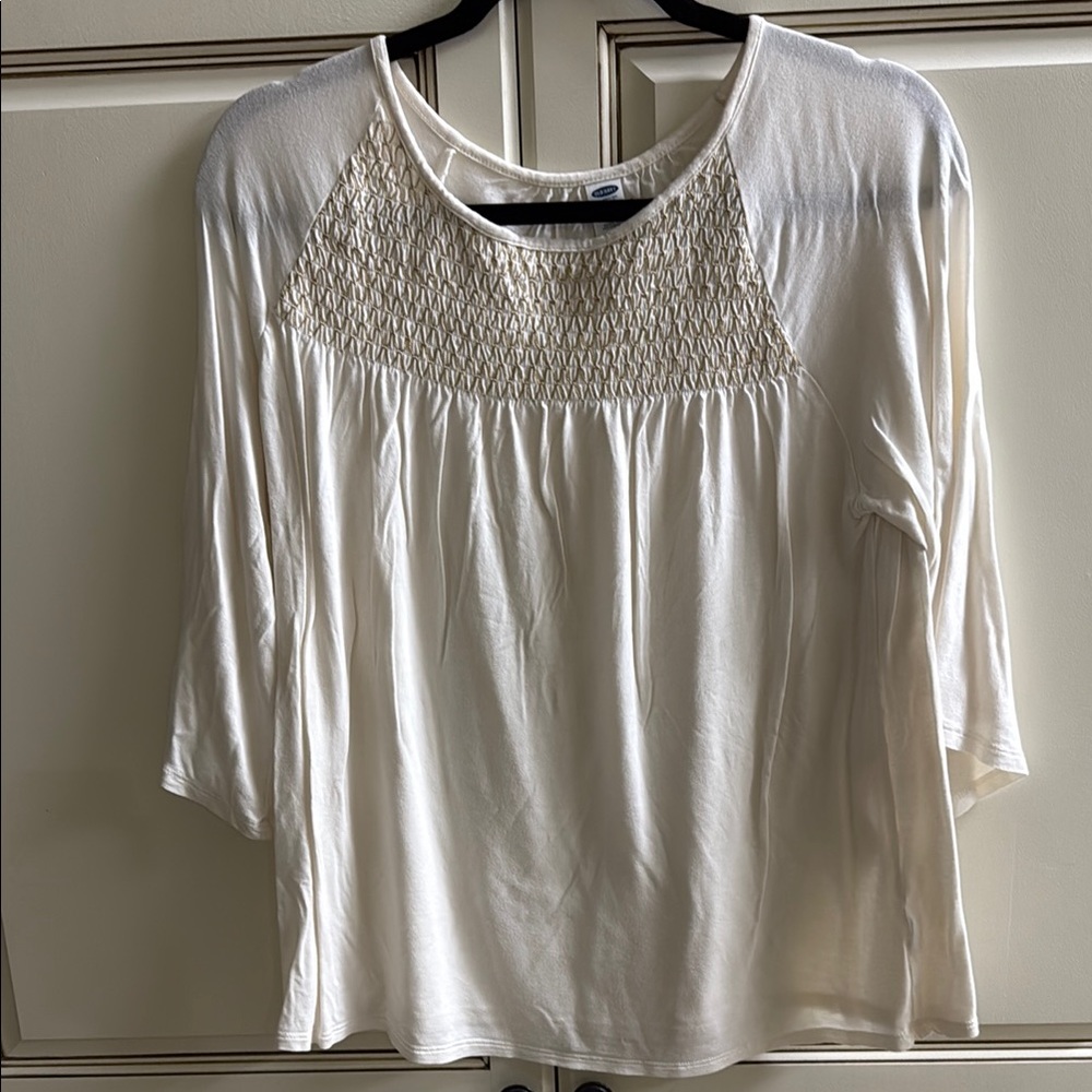 Women's Cream Top